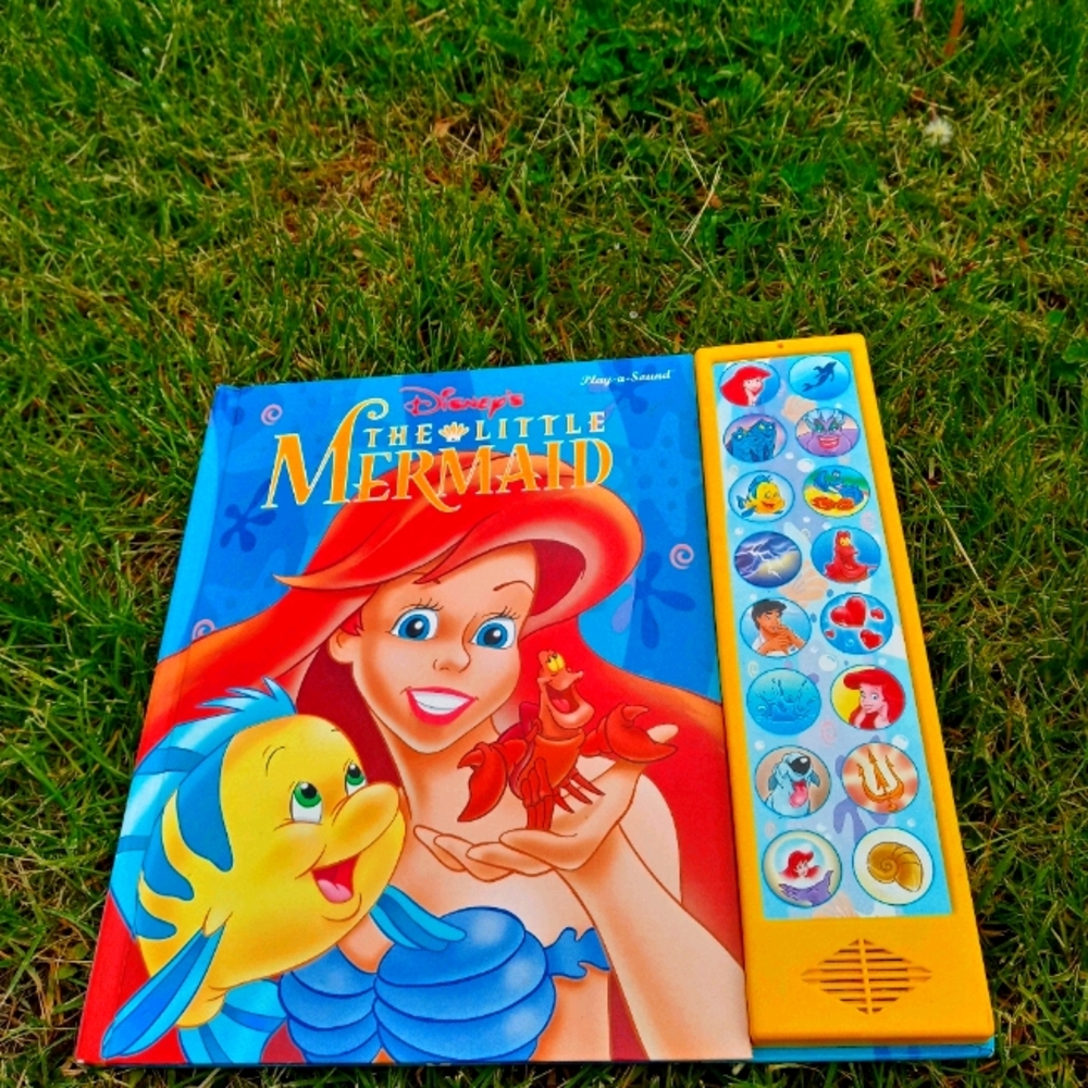 Play a sound book vint disney the little mermaid